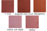 Uddakulörer röd- Ovolin äggoljetempera