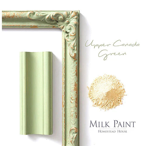 Milk paint Upper Canada Green- Homestead House