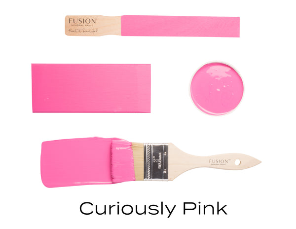 Fusion Mineral Paint Cureiously Pink