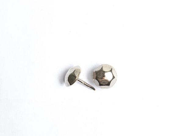 Möbelspik dekorspik, präglad förnicklad Ø 11 mm