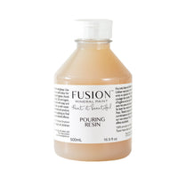 Fusion mineral paint pouring resin