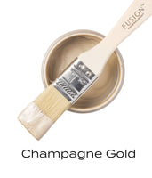Fusion mineral paint champagne gold