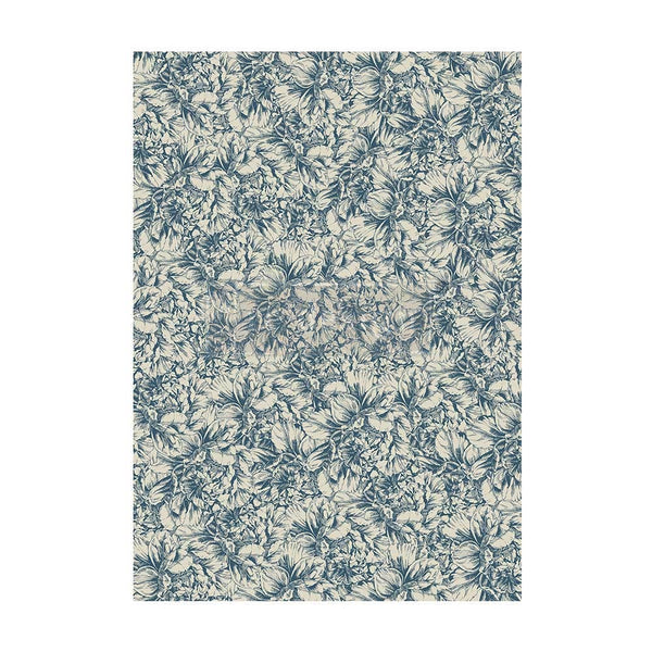 Decoupagepapper tissue paper Blue Wallpaper
