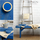 Möbler målade med Fusion mineral paint Liberty blue